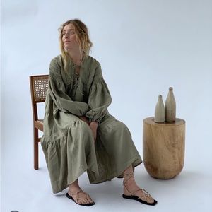 Worn Store samsãra dress- 100% linen
